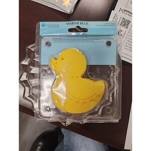 MARINE BLUE EASY TO APPLY TEXTURED NON-SLIP BATH ACCESSORIES‎ Yellow Duck